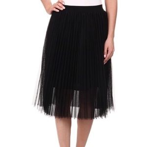 Sam Edelman Black Tulle Skirt, Size Small